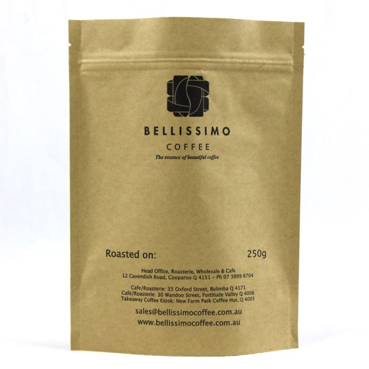 250g Muag Zaub Hauv Hnab Nrog Cov Zipper