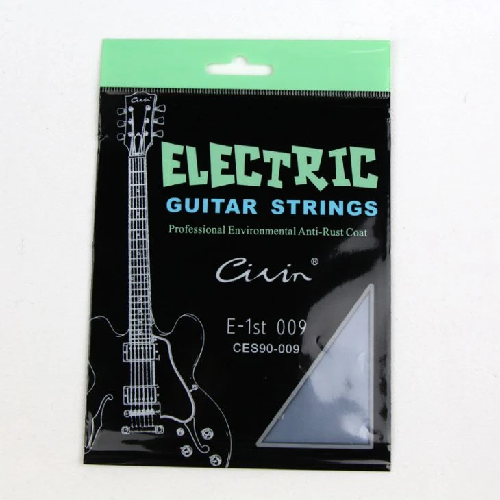 OPP Autohesion Hnab Nrog Lub Qhov Chaw Rau Cov Guitar String Ntim
