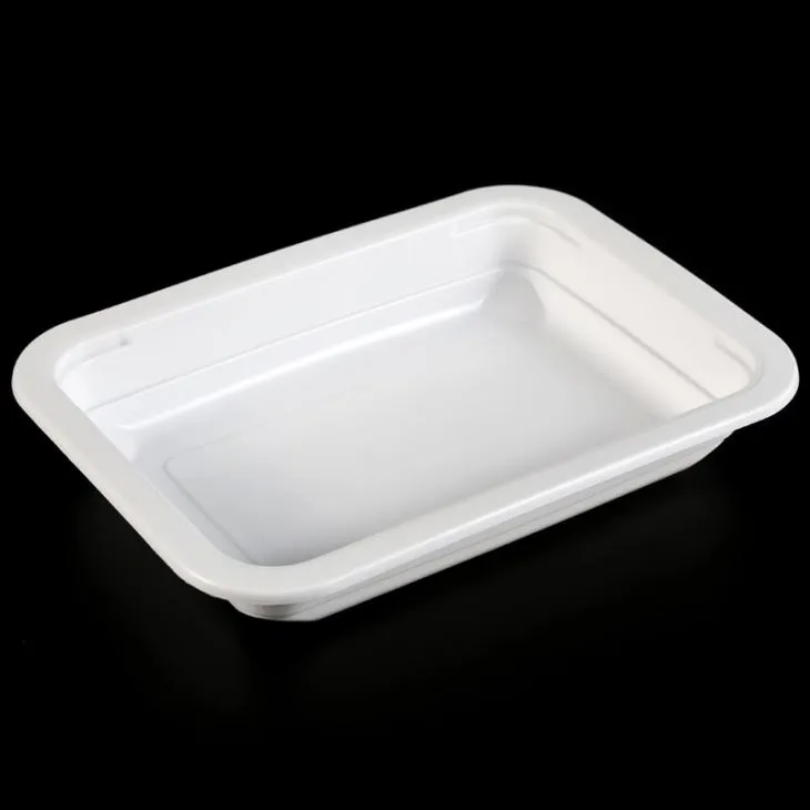 Custom Made Service CPET Food Tray Rau Nqaij / Zaub / txiv hmab txiv ntoo