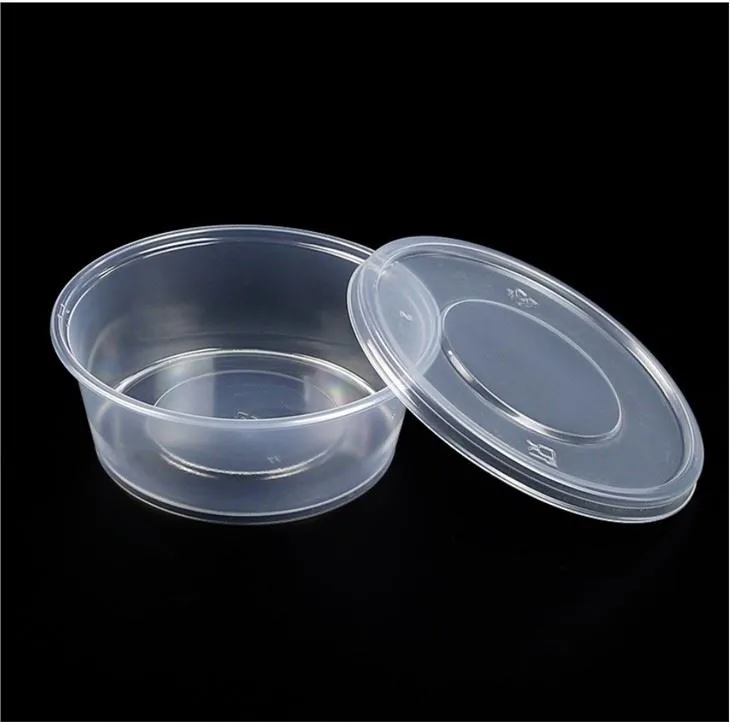 Disposable Plastic PP Round Soup Container Bowl