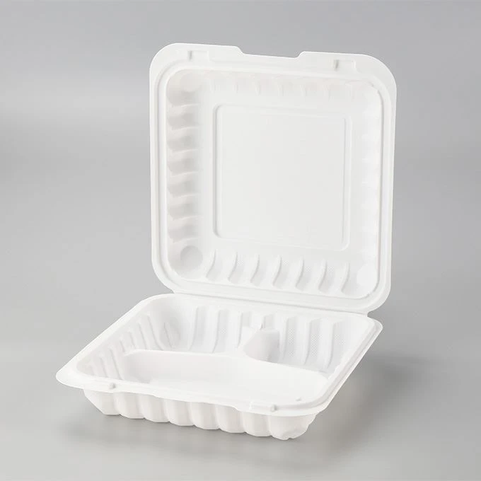Khoom noj khoom haus qib Stackable LeakProof Microwave Frozen Safe Disposable...