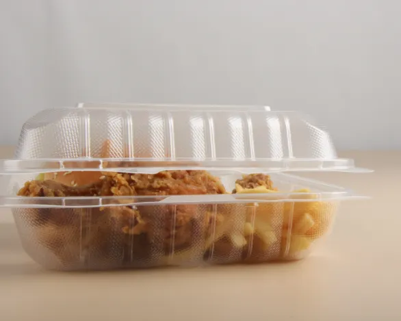 3 Compartment Transparent Mus Container