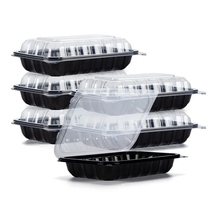 Disposable Clear Cov Thawv Khoom Noj