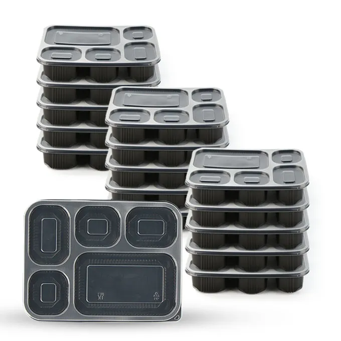 Disposable Take Out Cov Thawv Khoom Noj