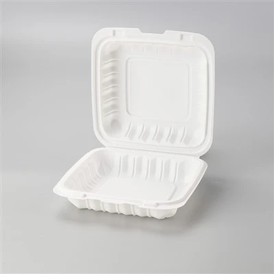 9x9 Hinged Food Container