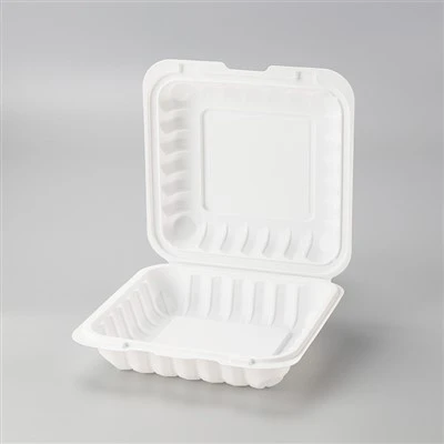 Clamshell 8x8 Nti MFPP Hinged Mus Rau Cov Thawv Khoom Noj