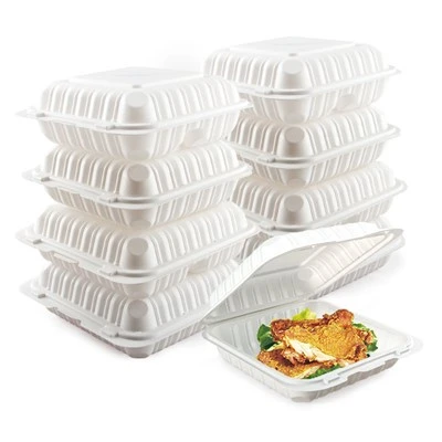 Clamshell Tshem Tawm Cov Thawv Khoom Noj 8 X 8