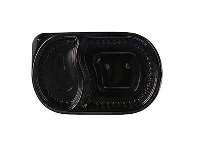 Khoom noj khoom haus Container Divider Leakproof Microwavable Freezing Safe