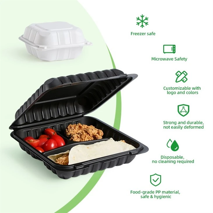 Hinged Plastic Containers Wholesale price